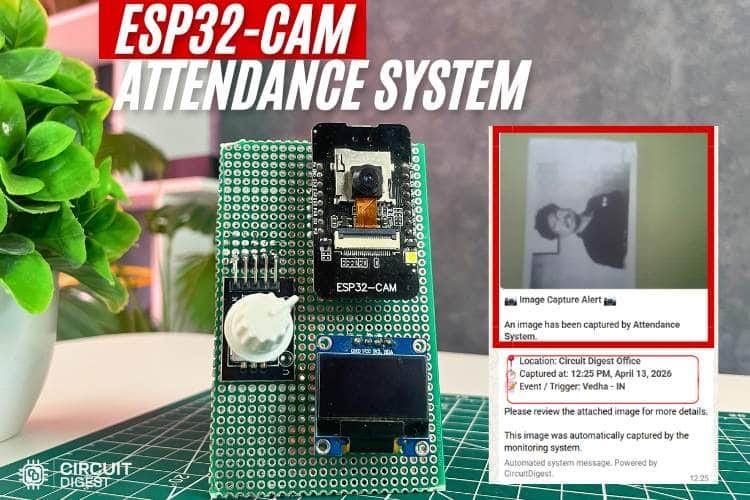 Smart Attendance System Using ESP32-CAM and WhatsApp Alerts