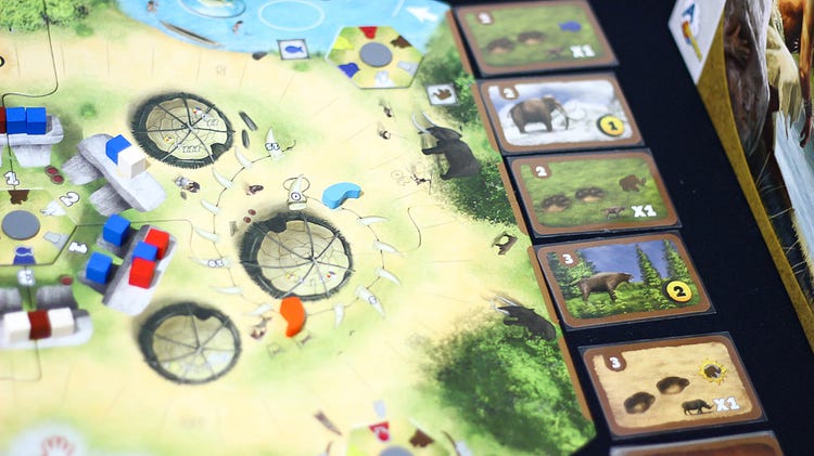 Prehistory Meeple BR- Boardgame