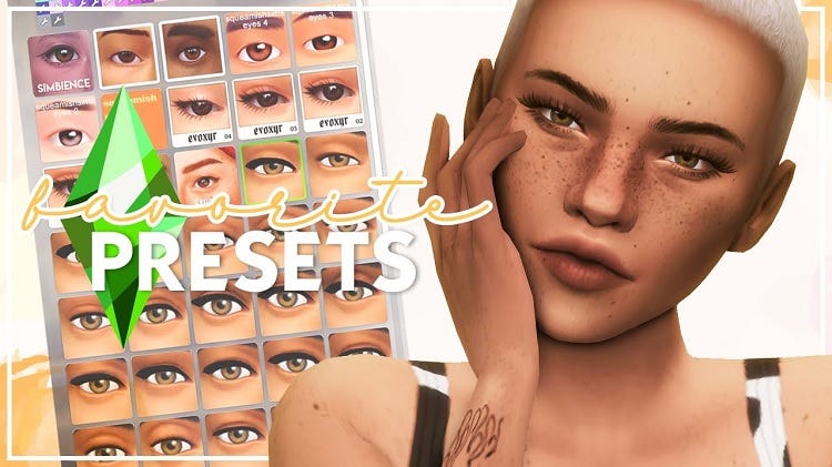 Sims 4 Face Presets CC & Mods