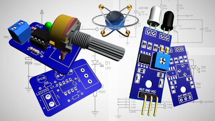 PCB Design with Proteus