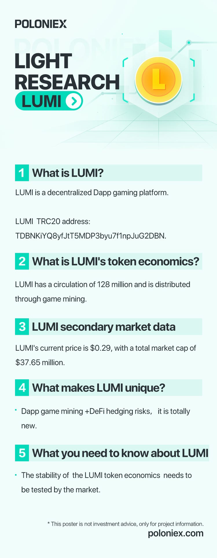 Poloniex Project Light Research-LUMICryptocurrency Trading Signals, Strategies & Templates | DexStrats