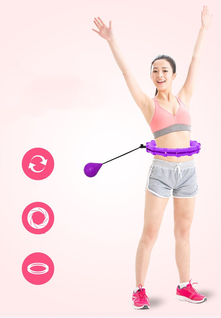 Adjustable Fitness Hoop for Waist Training