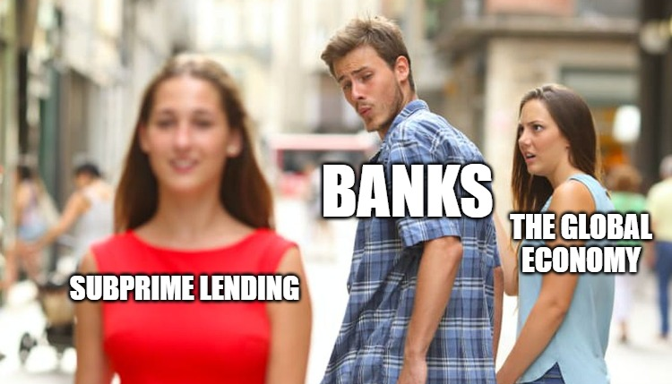 global financial crisis meme