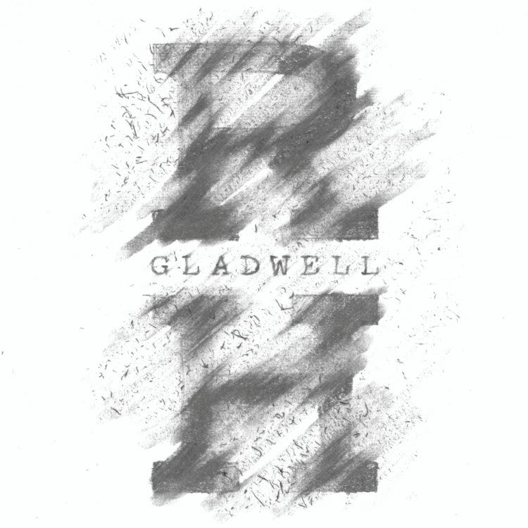 The letters R and H on a white background with the word Gladwell spelled out between them.