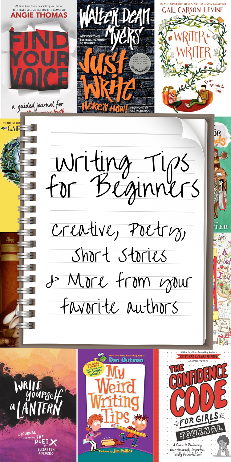 Writing Tips for Beginners — Creative, Poetry, Short Stories & More