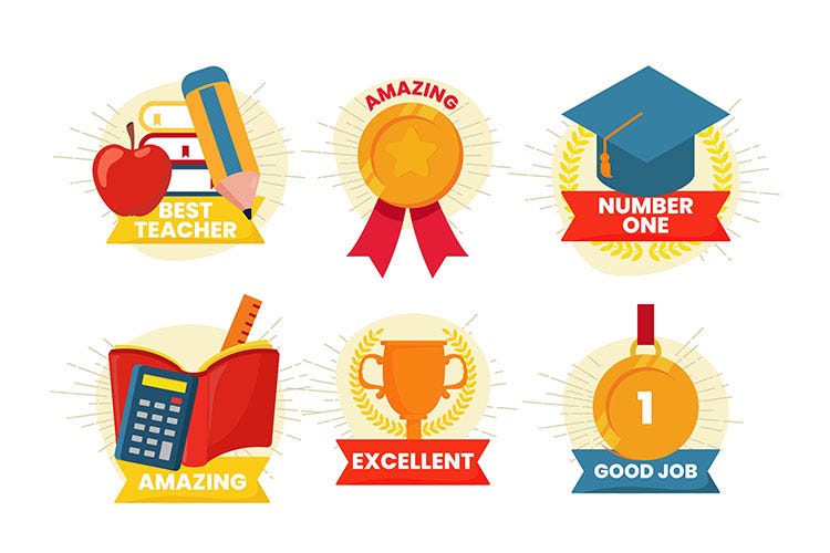 academic success badges