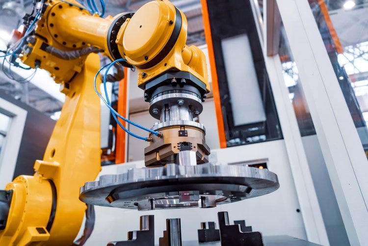 At the moment, Industry 3.0, or current manufacturing standards means little feedback from sensors on machines. Instead, we rely on skilled repairmen and engineers to spot and quickly fix problems on the line.