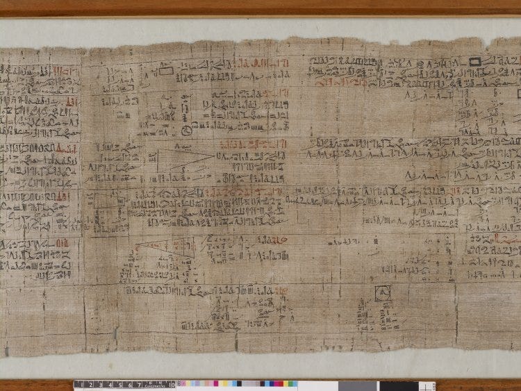 Rhind mathematical papyrus