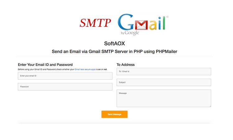 SMTP Server for Gmail