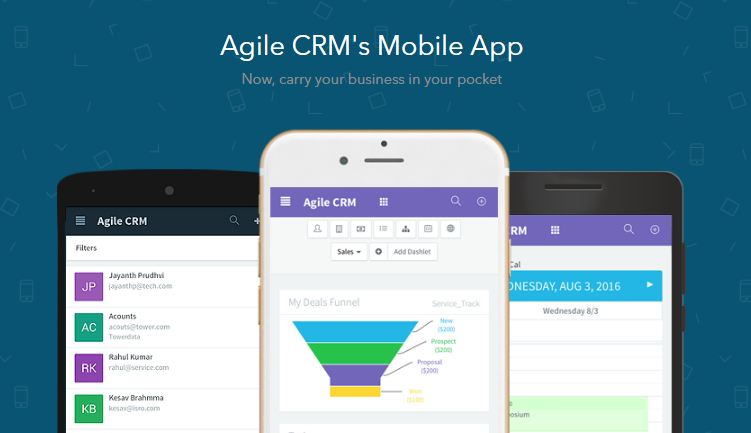 agile crm app
