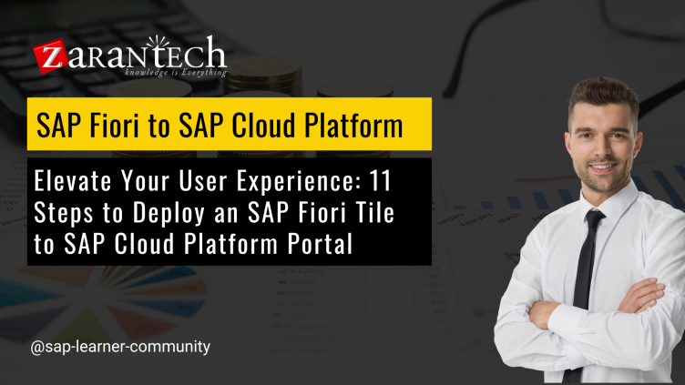 Elevate Your User Experience: 11 Steps to Deploy an SAP Fiori Tile to SAP Cloud Platform Portal