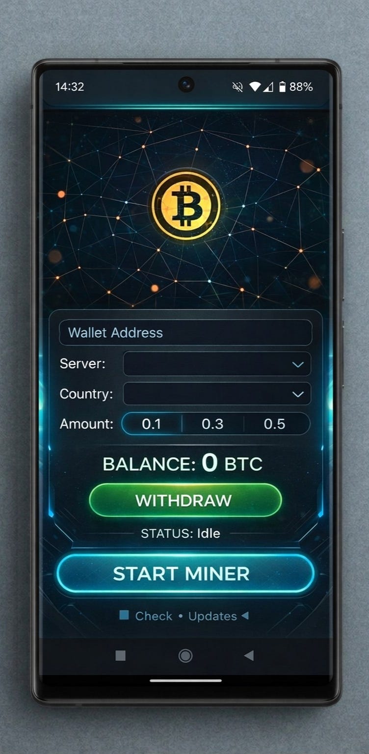 BTC Miner Pro App – The Easiest Way to Earn 0.5 BTC Daily!