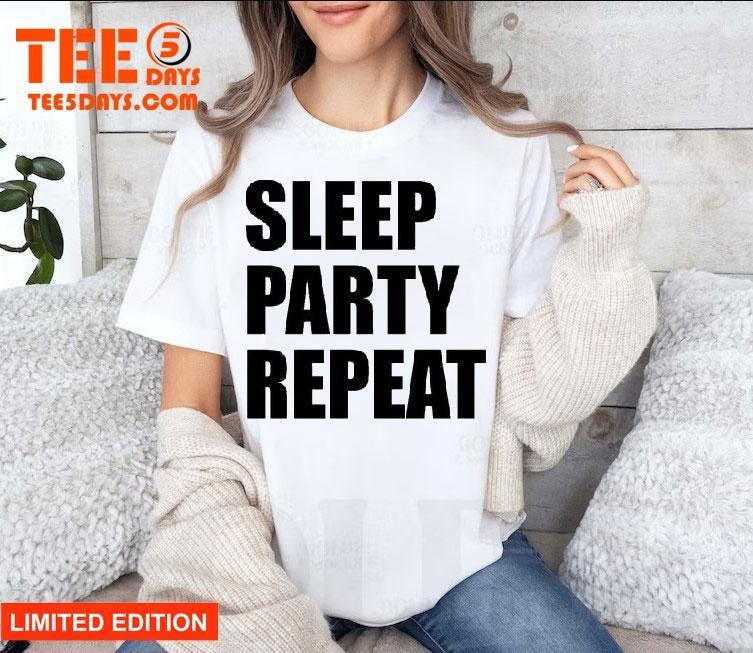 Sleep Party Repeat Shirt