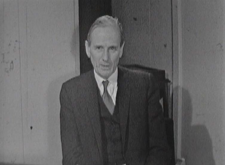  Charles at his presenter’s desk 