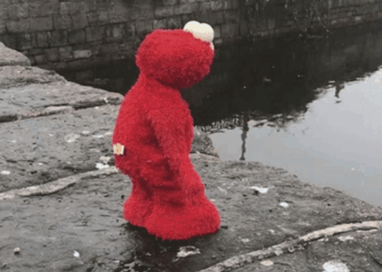 elmo triste