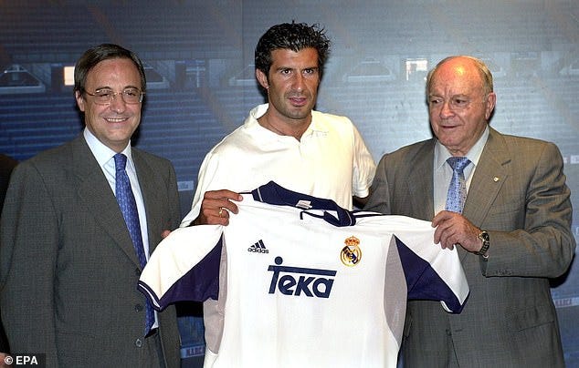 Luis Figo  Real Madrid CF