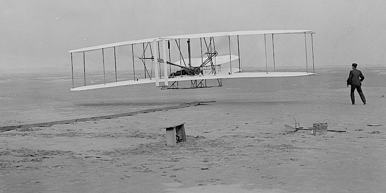Wright Brothers Take Flight