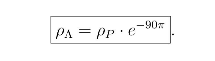 What if the cosmological constant is encoded in the Standard Model its What if the cosmological constant is encoded in the Standard Model its