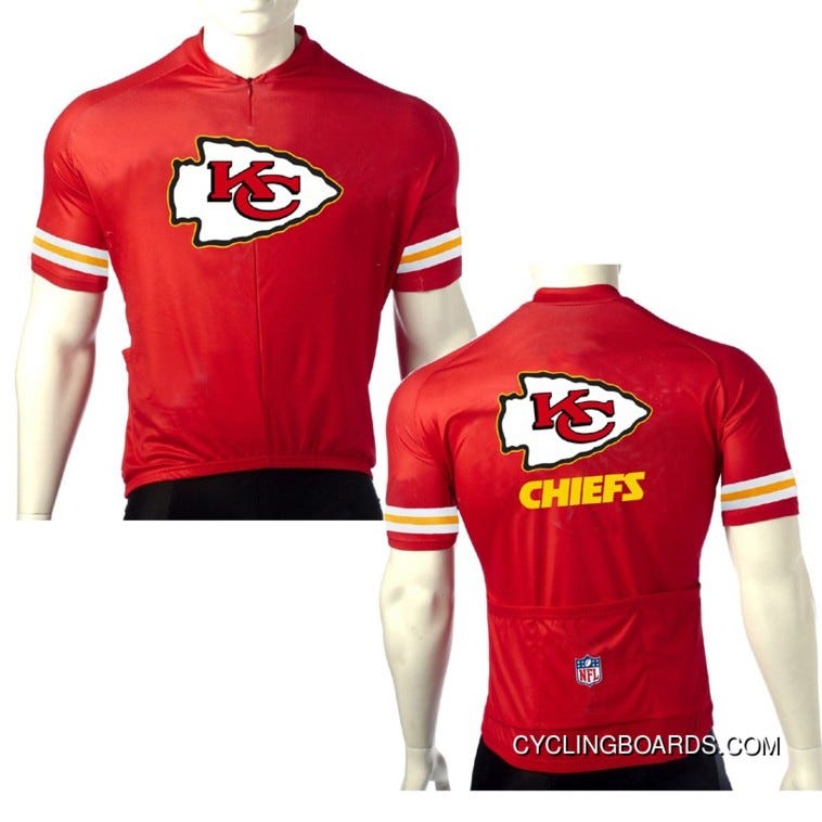 To Buy NFL Kansas City Chiefs Cycling Jersey Only