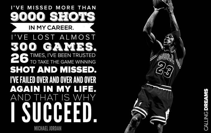 Michael Jordan : failed, that is why I succeed | by Tom McCallum | Medium