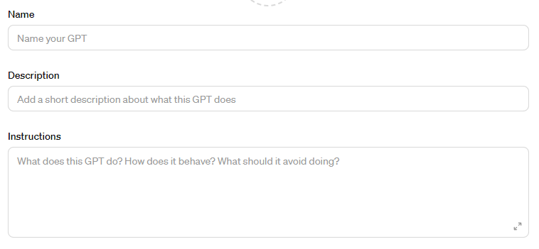 Custom gpt instructions