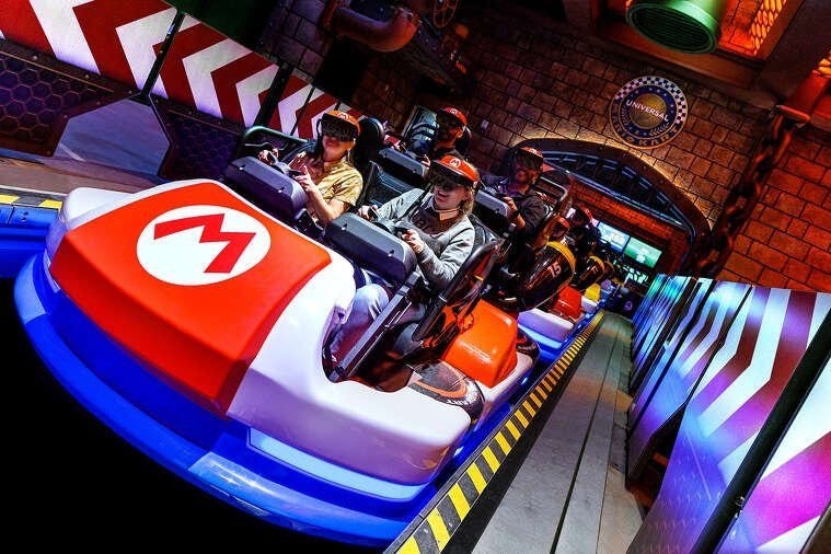Jaycon Systems helped design, develop, and manufacture the new Mario Kart: Bowser’s Challenge thrill ride. Using AR, guests can race around with their favorite video game characters.