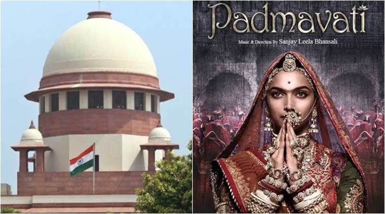 Image result for Supreme Court stays ban by Rajasthan, Gujarat, Haryana and MP for screening Padmaavat