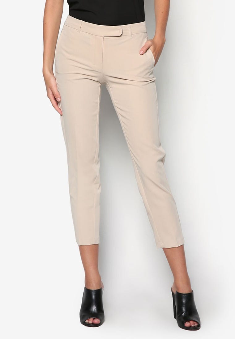 Stone Ankle Grazer Trousers