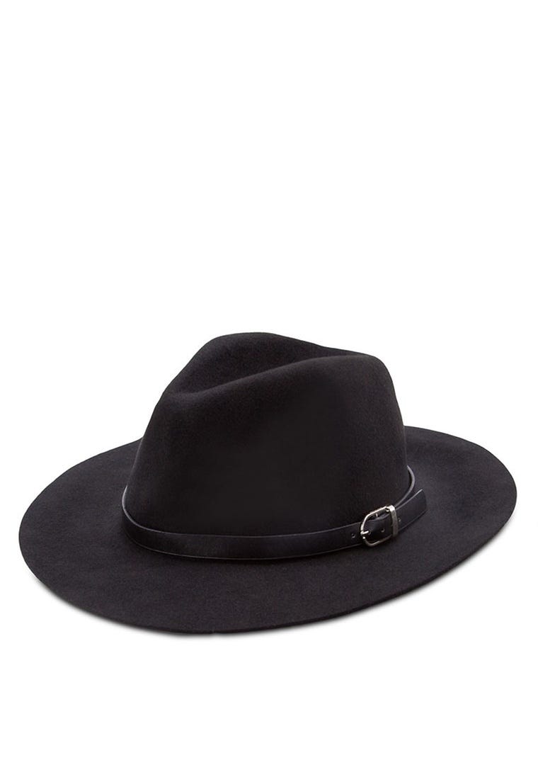 Black Belt Trim Puritan Hat