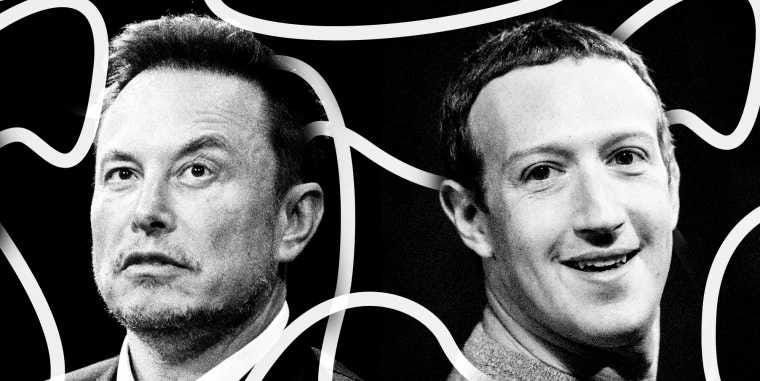 Breaking News: The (figurative) cage match between Mark Zuckerberg and Elon Musk is on