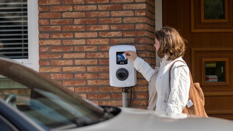 how to set up ev charging station