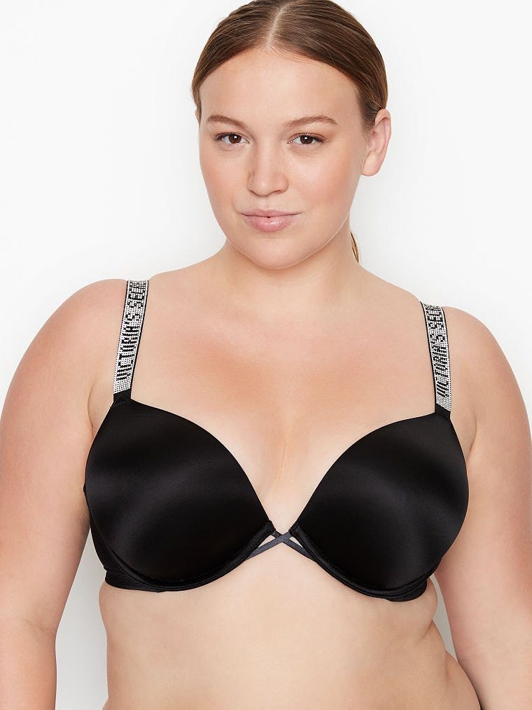 Bombshell Add-2-cups Shine Strap Push-Up Bra