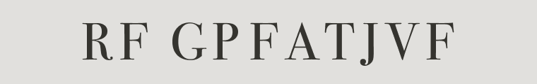 RF GPFATJVF — those fragmented letters could point to this.