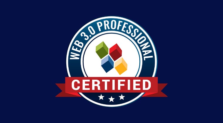 certified web3 professional certification