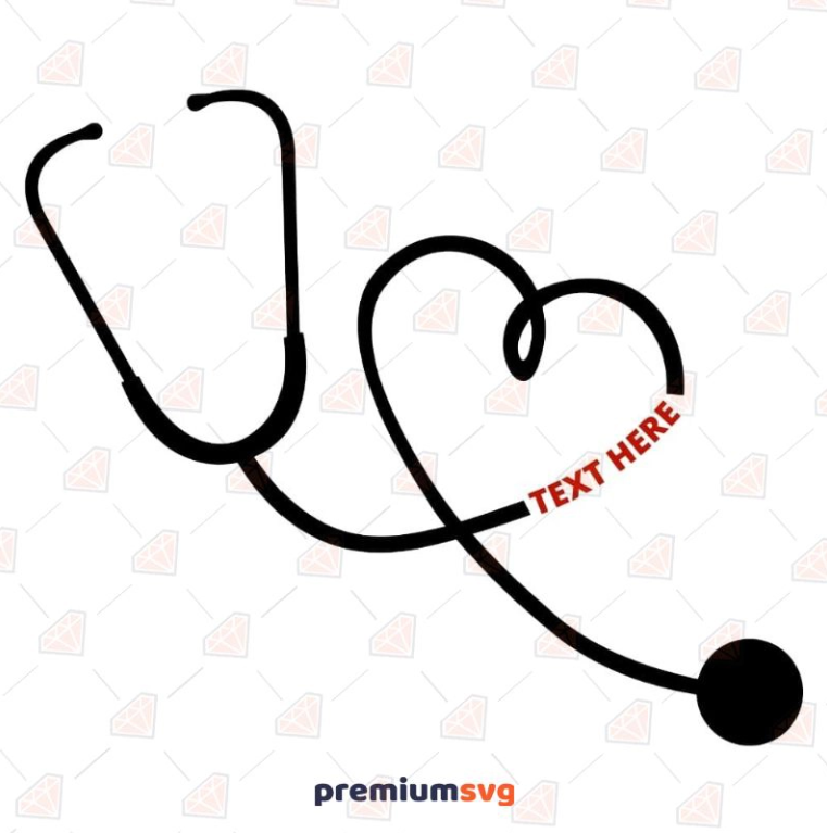 Nurse Stethoscope SVG