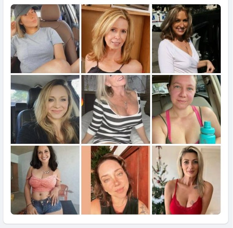Sexy over 40 women