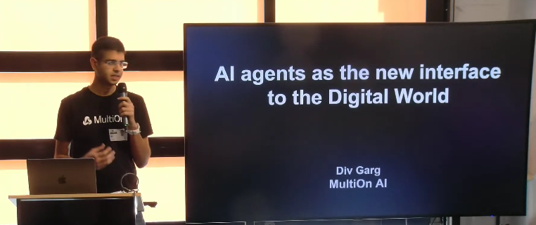 AI agents as the interface to the digital world // hackathon