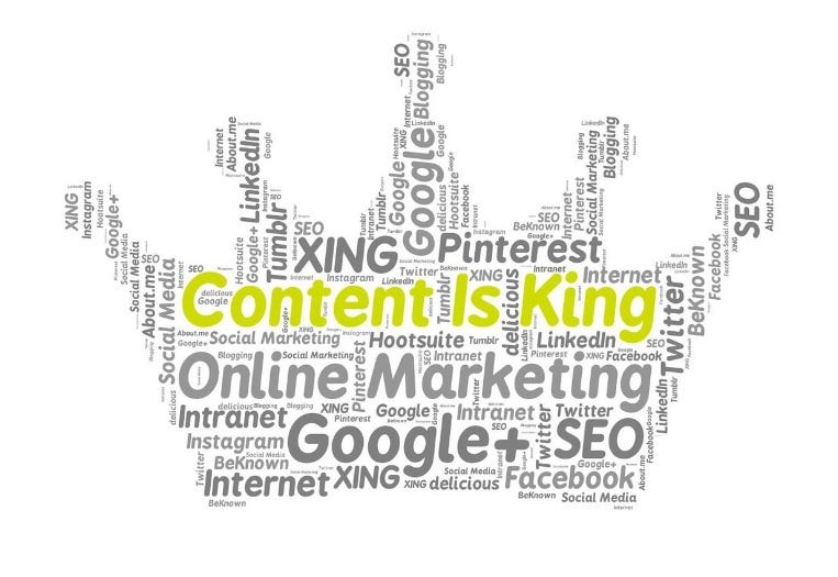 Content is King — Blogging is essential for your SERP optimisation
