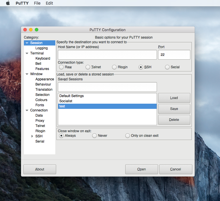 Putty For Mac 8.7.0