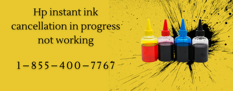 How to Resolve Issues with HP Instant Ink Cancellation in Progress