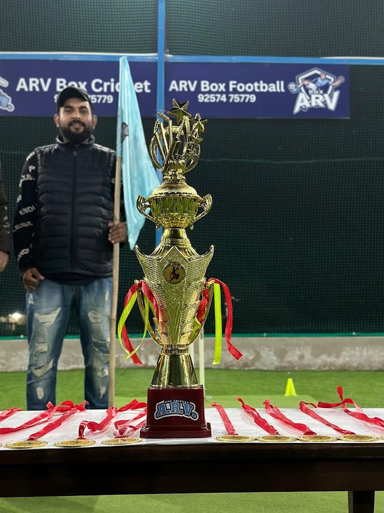 Box Cricket League in jaipur — the Jaipur Cup by ARV Box Cricket in Jaipur