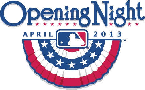 Opening night in MLB