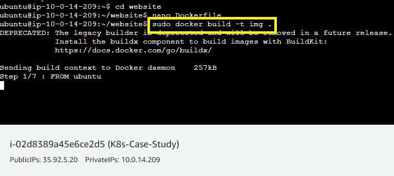 Create a Docker Image