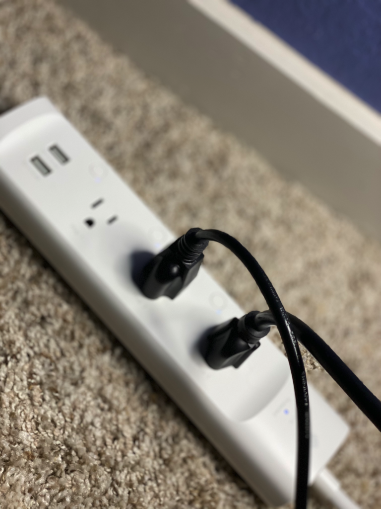 remote work from home office desk essential Home Office Kasa Smart KP303 Plug Power Strip, Surge Protector, Smart Outlets and 2 USB Ports, Works with Alexa Echo & Google Home, No Hub Required