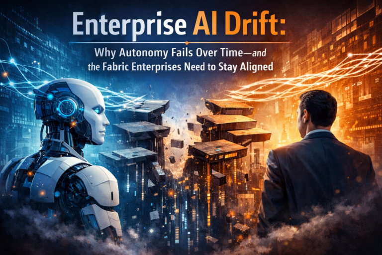 Enterprise AI Drift: Why Autonomy Fails Over Time — and the Fabric Enterprises Need to Stay…