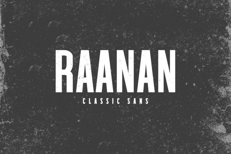 Raanan Sans Serif Font