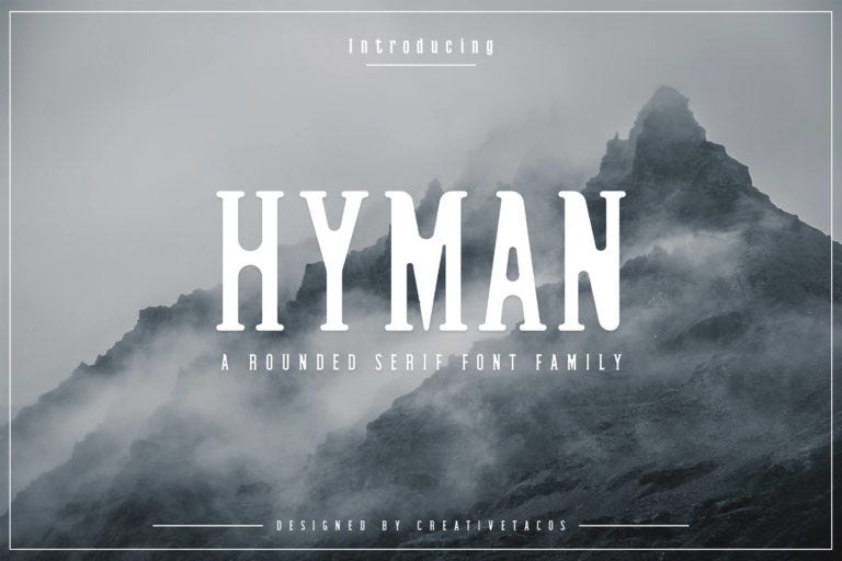 Hyman Rounded Serif Font Family