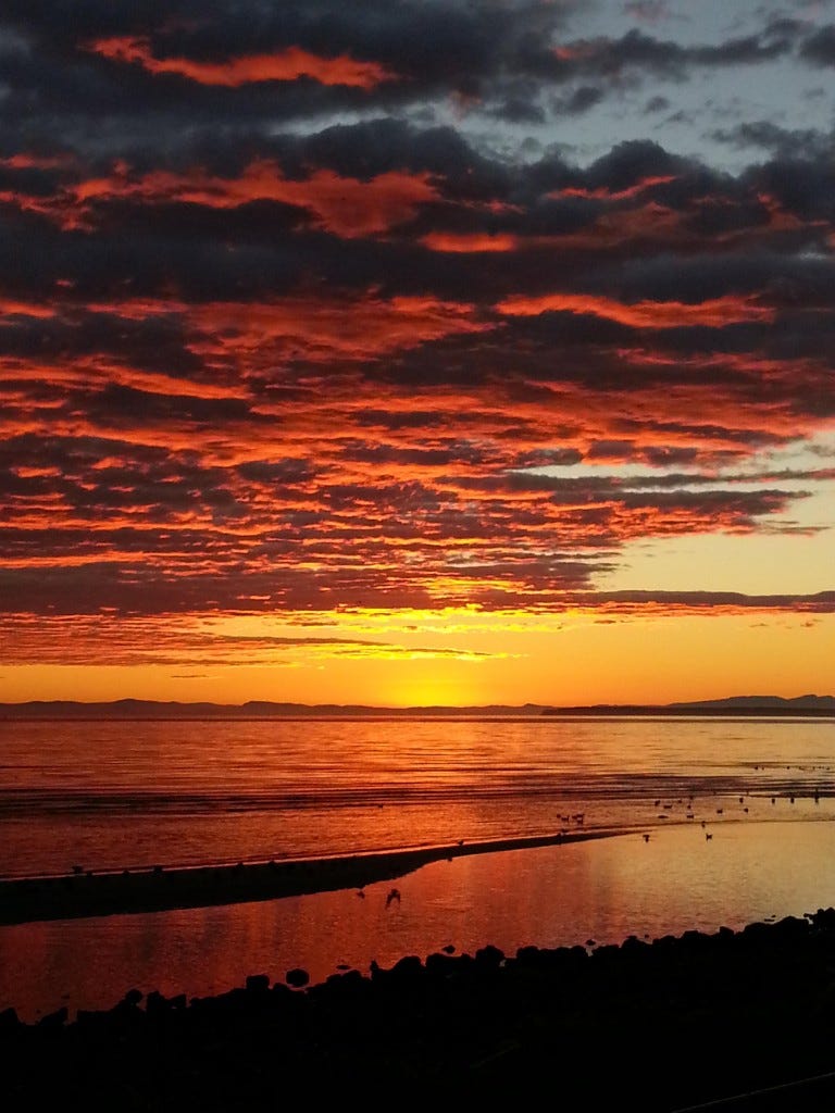 White Rock Sunset, October 2013