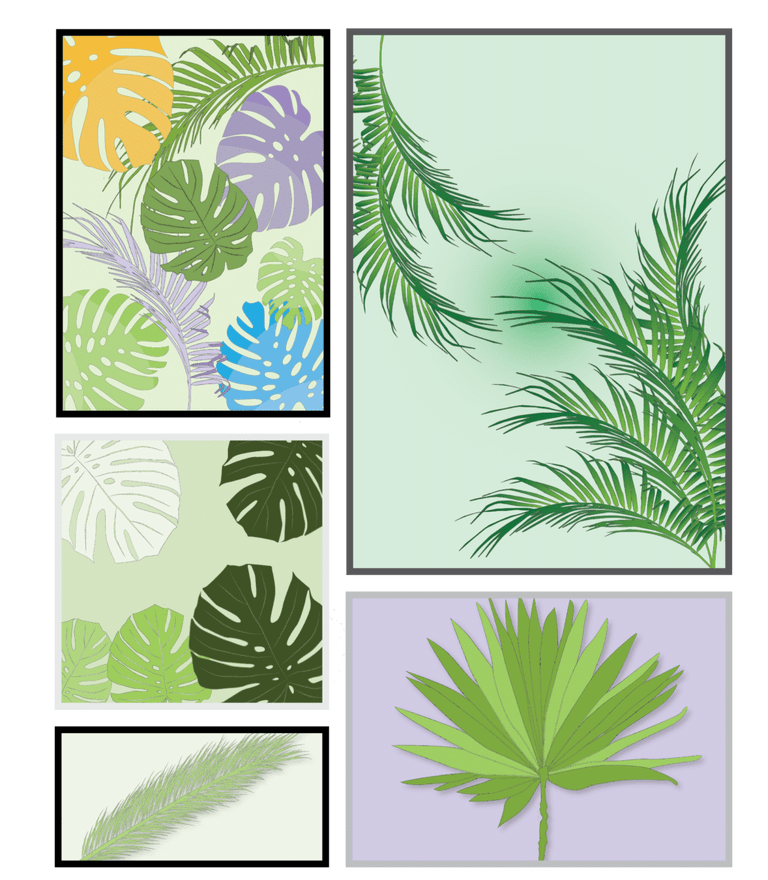 free online printable wall art urban jungle theme