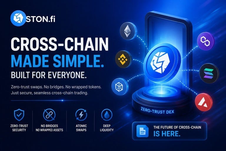 The Future of Cross-Chain Swaps: Why STON.fi Is Taking a Different Path